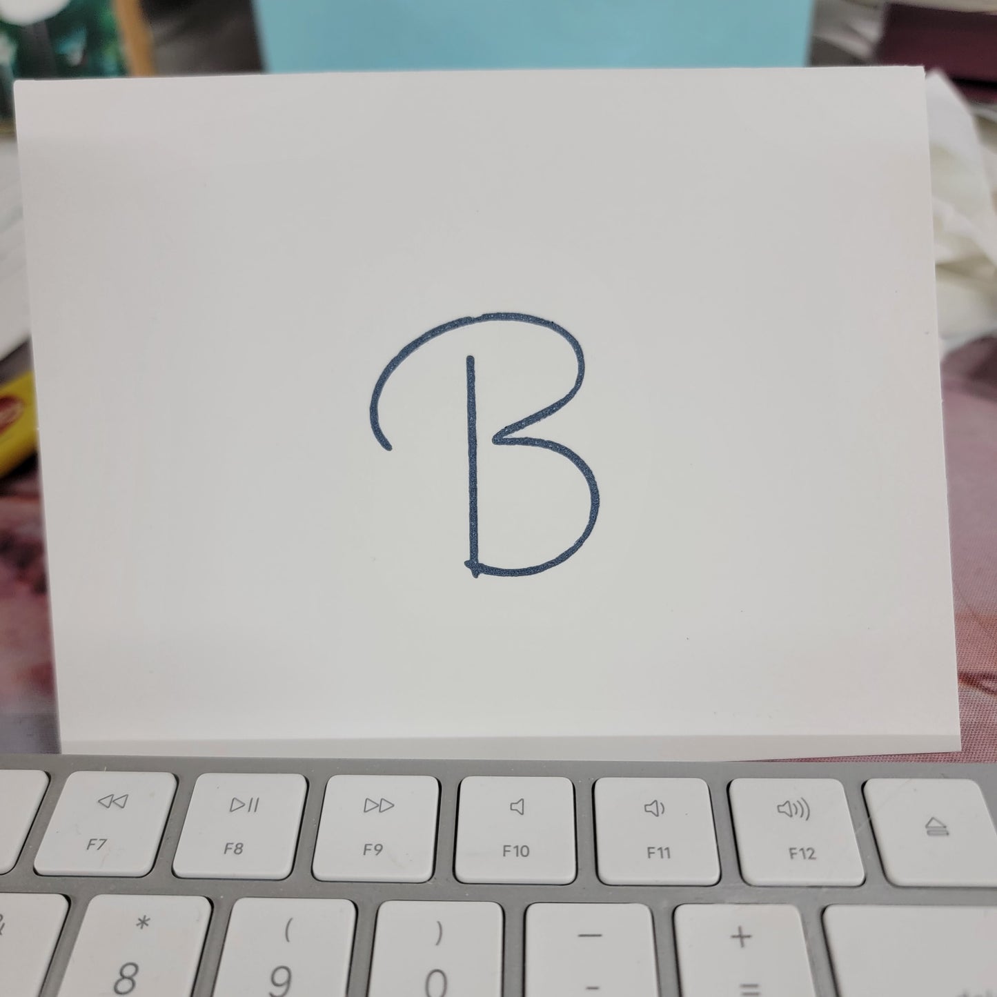 Initial Notecards Box Set of 10 - Choose Your Letter
