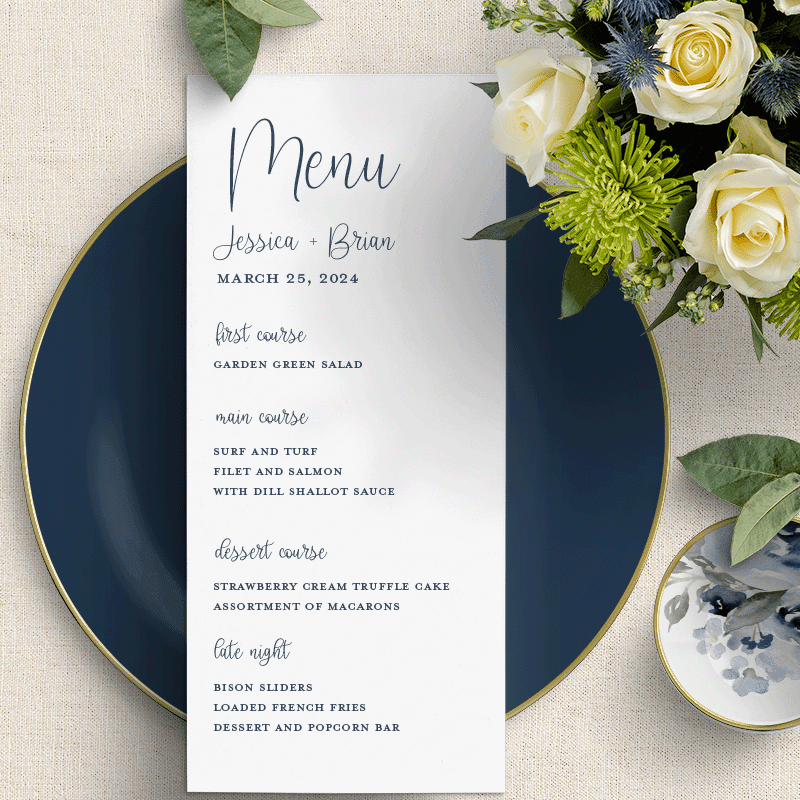 A Little Fun Menu