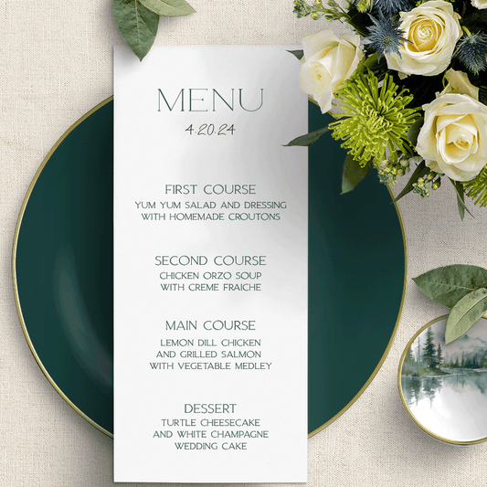 Bold Details Menu