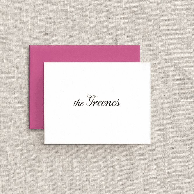 Bold Statements Thank You Notes