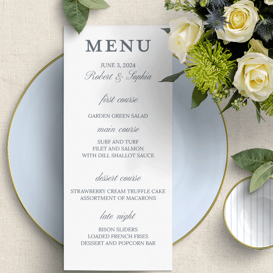 Destination Unknown Menu