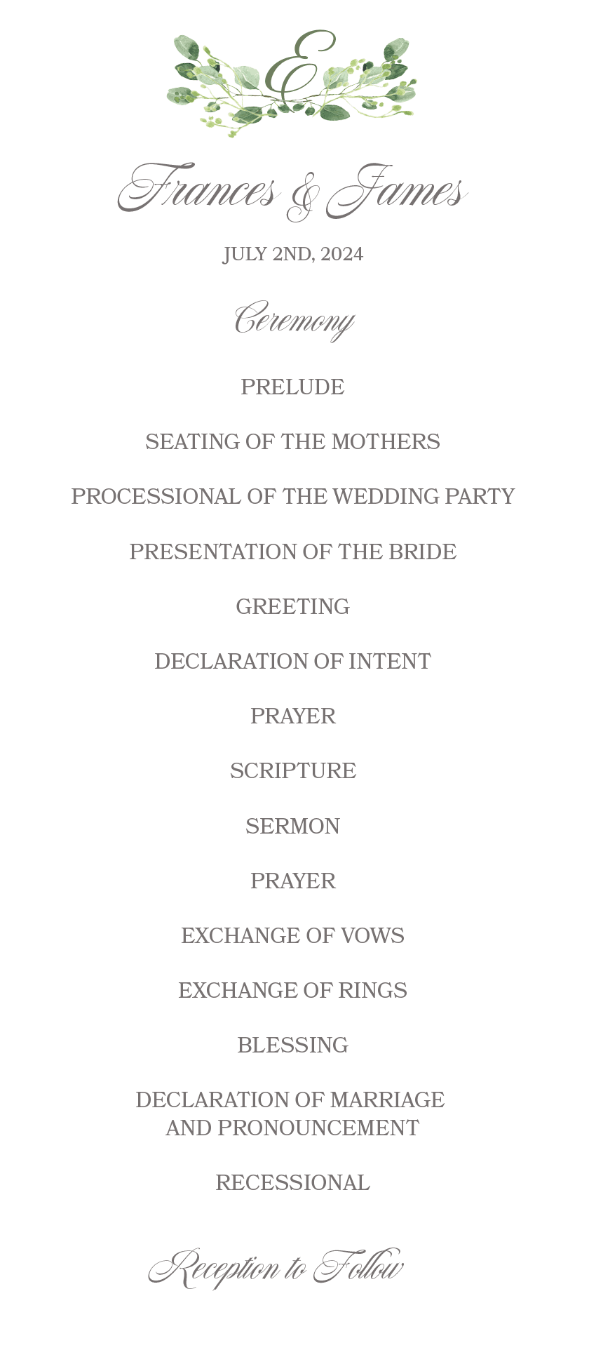 Green With Envy Program