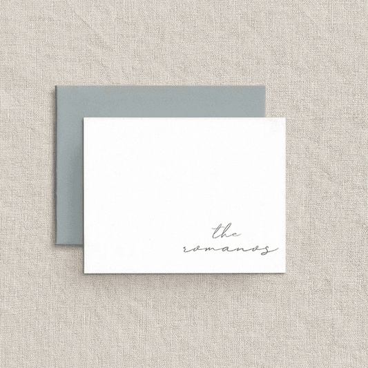 Italian Romance Thank You Notes