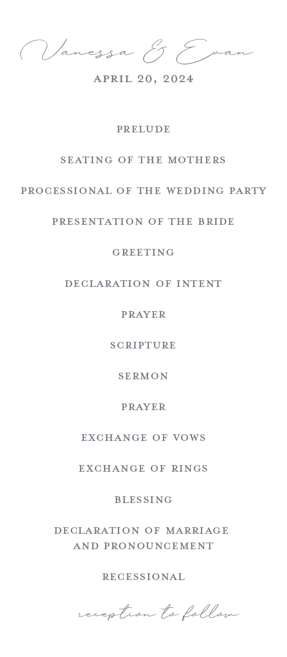 Romantic Notions Program