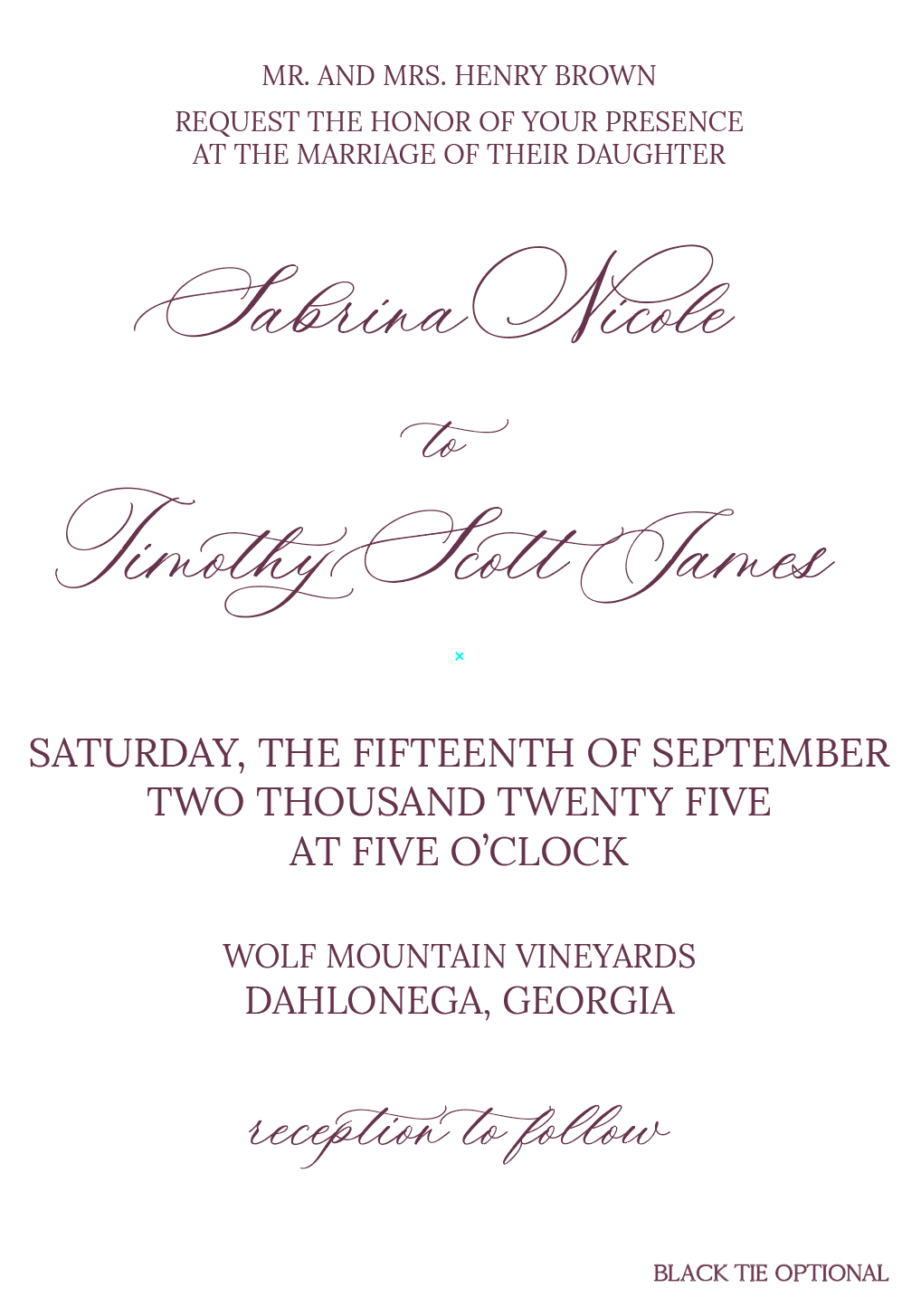 Seasons Change Wedding Invitation Suite