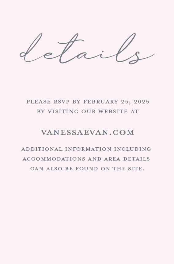 Romantic Notions Wedding Invitation Suite