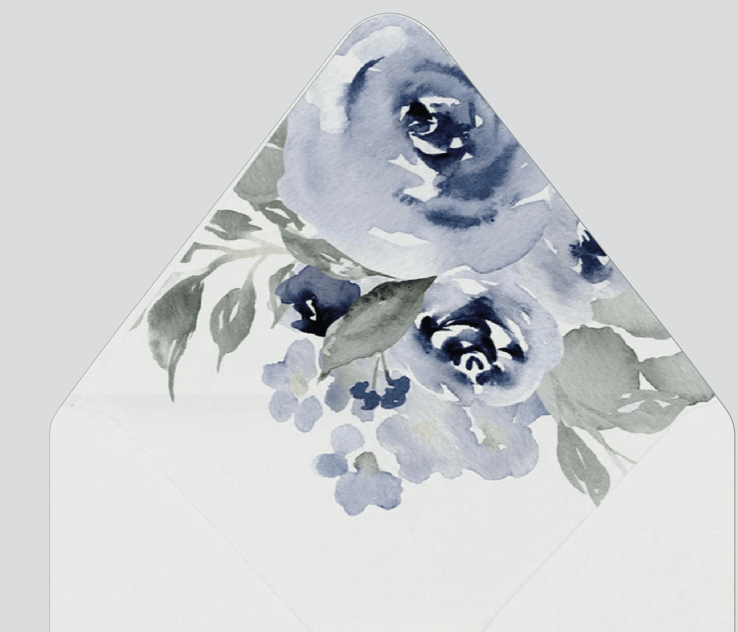 Something Blue Wedding Invitation Suite