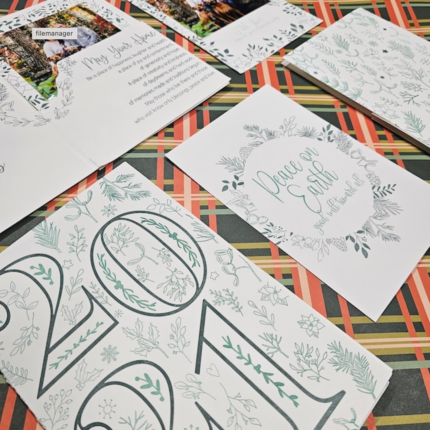 Custom Holiday Card Package