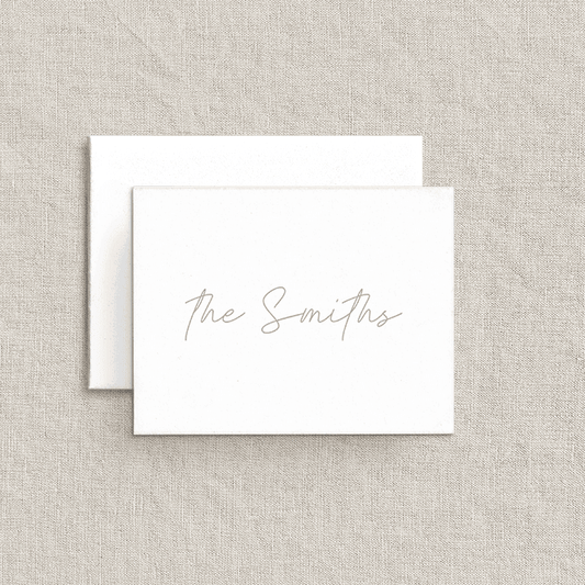 Simple Arch Thank You Notes