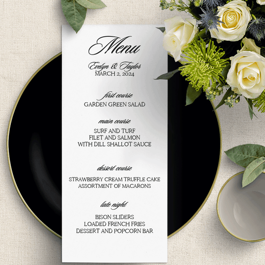 Simple Classic Menu