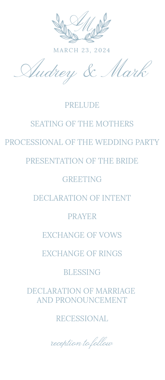 Something Blue Program