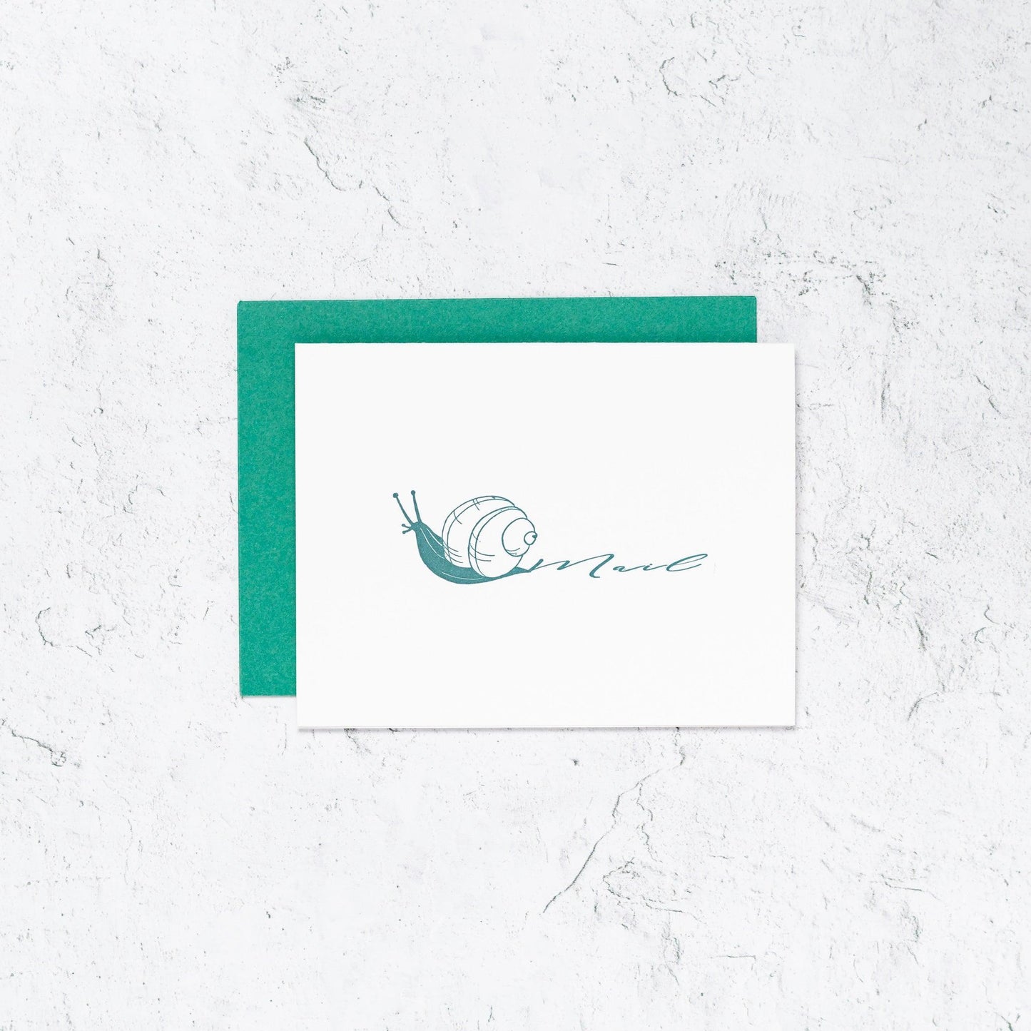 Snail Mail Letterpress Cards