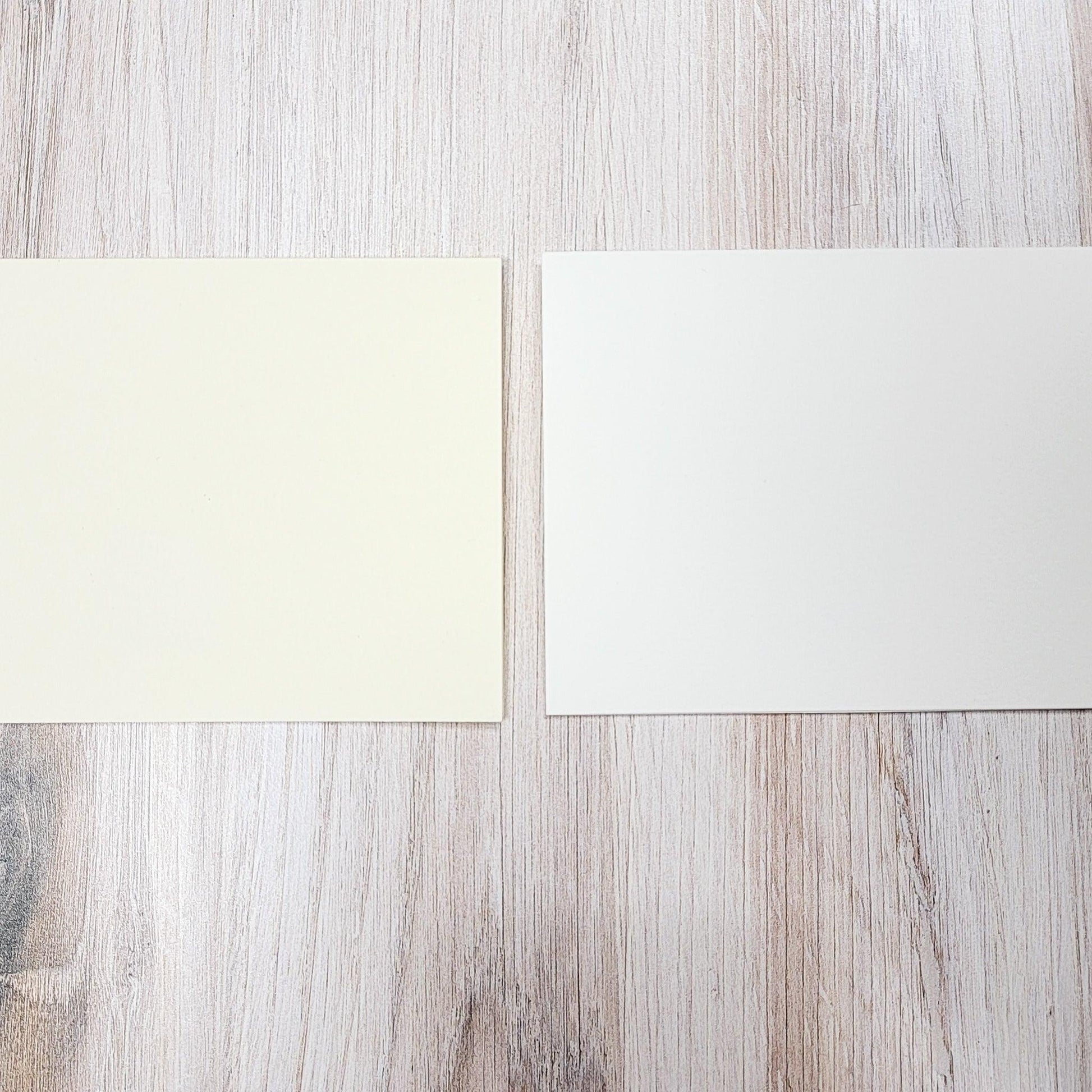 Personalized Folded Letterpress Notecards - Sold in Sets of 25 - With Love Paperie