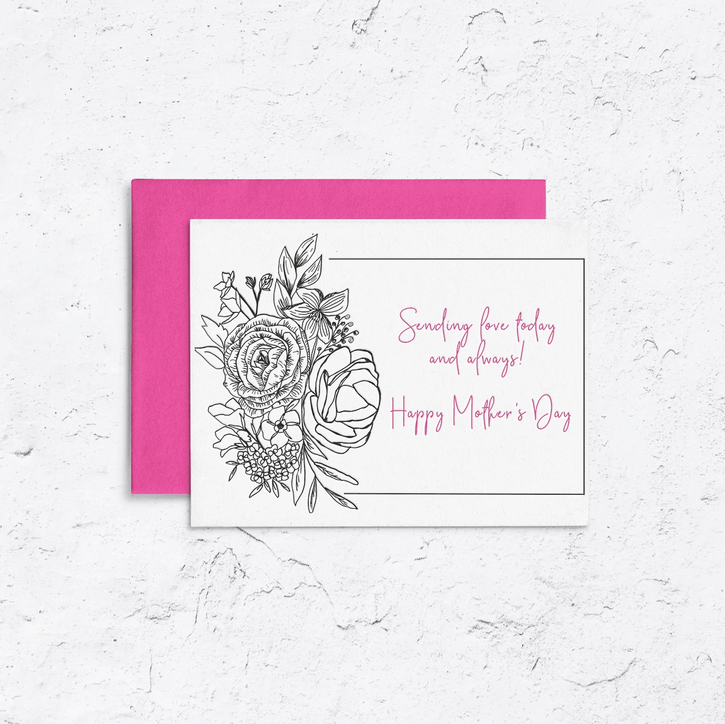 Mother's Day Bouquet Card