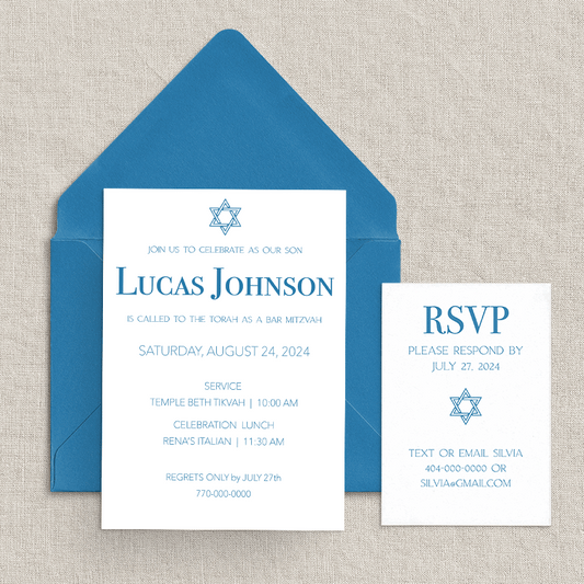 Mitzvah Celebration Invitation