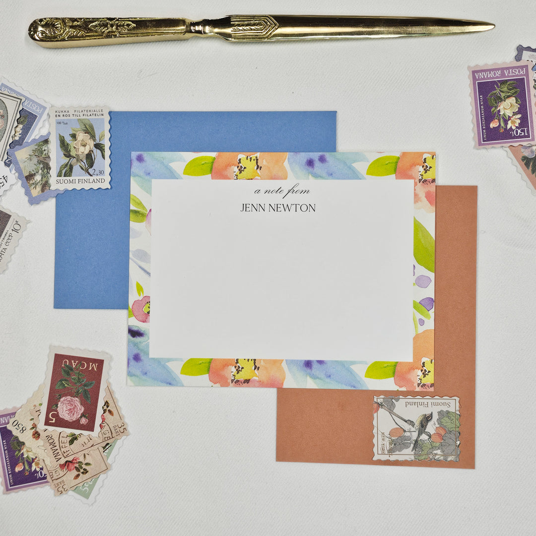 Poppies Notecard Set