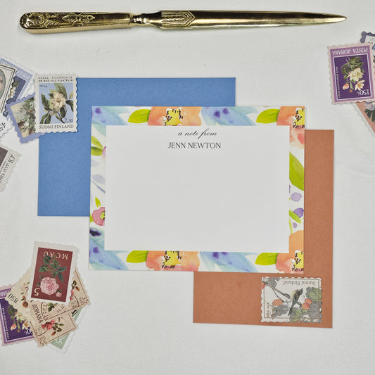 Poppies Notecard Set