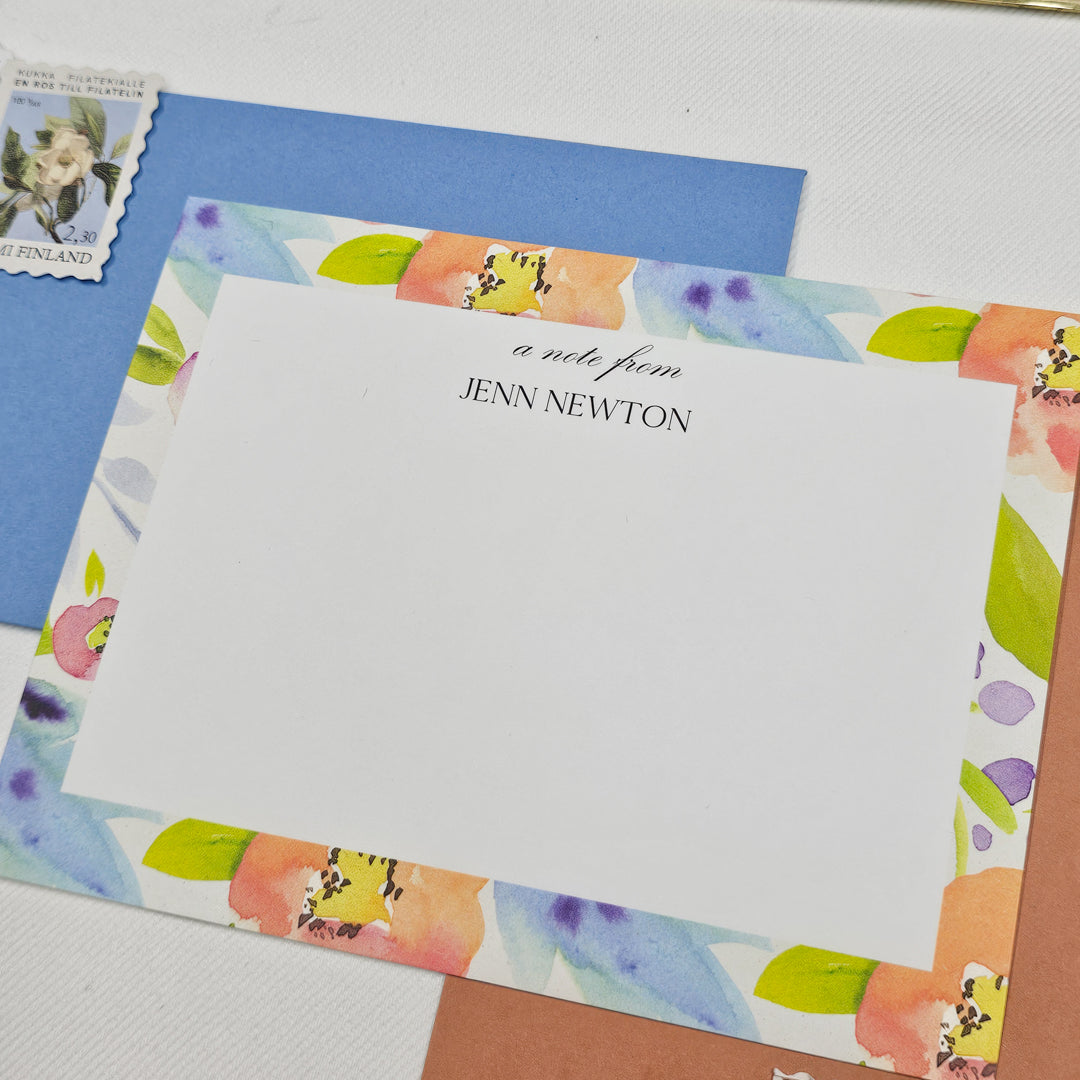 Poppies Notecard Set