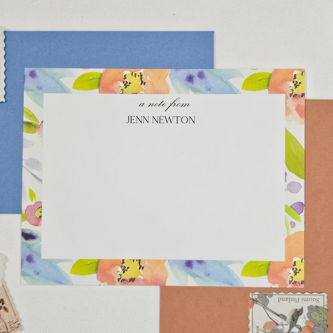 Poppies Notecard Set