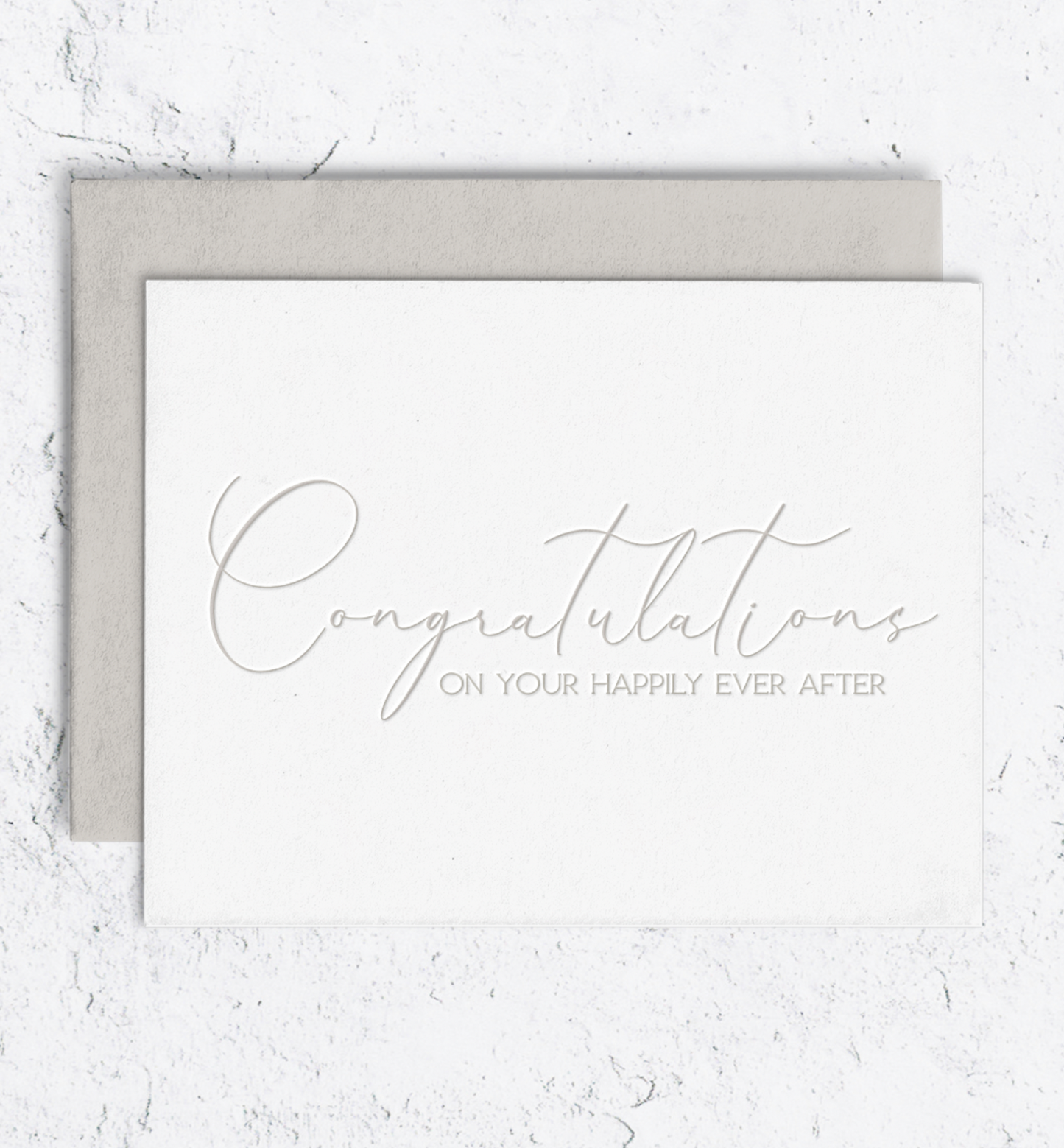 Congratulations Wedding Card Single Card
