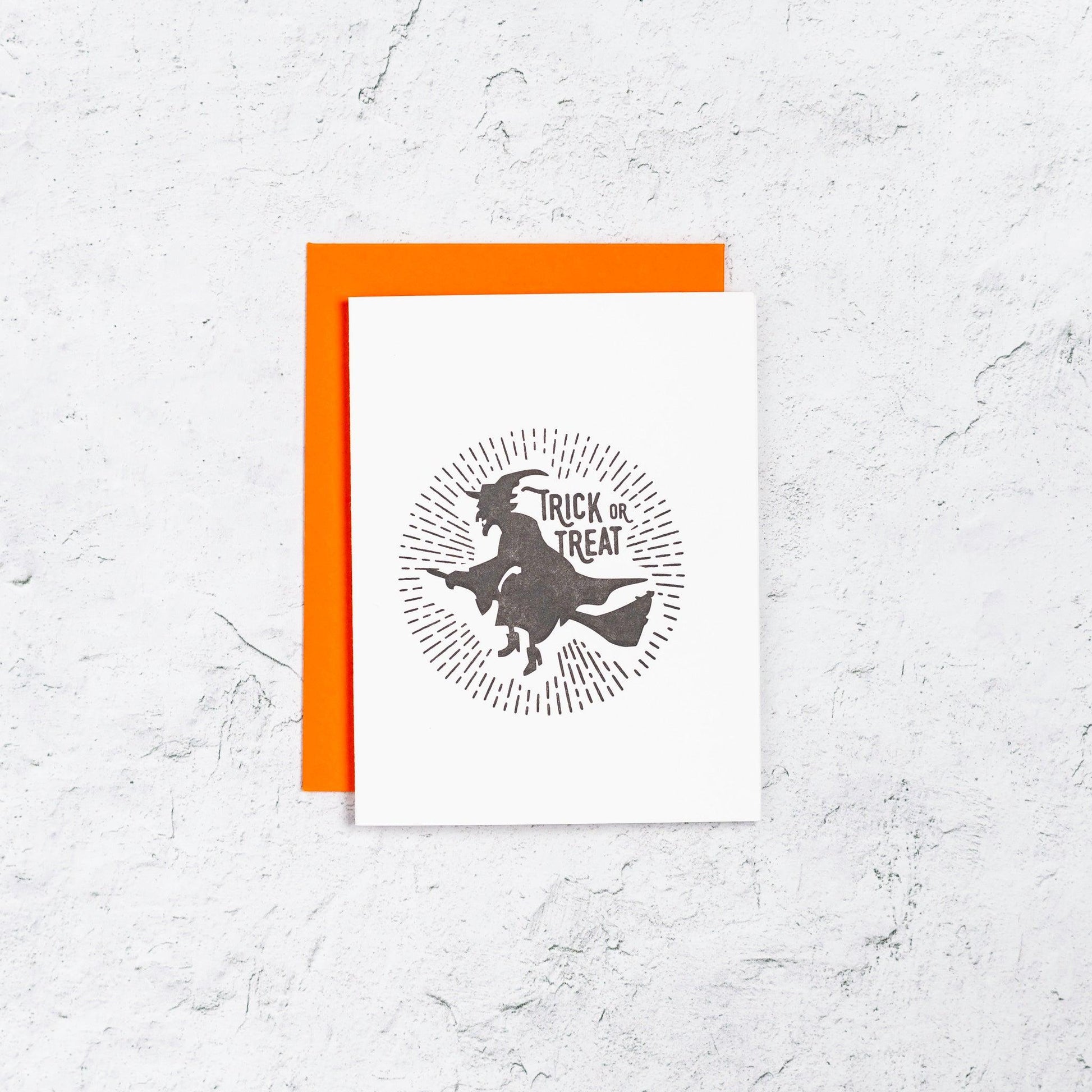 Halloween Witch Card