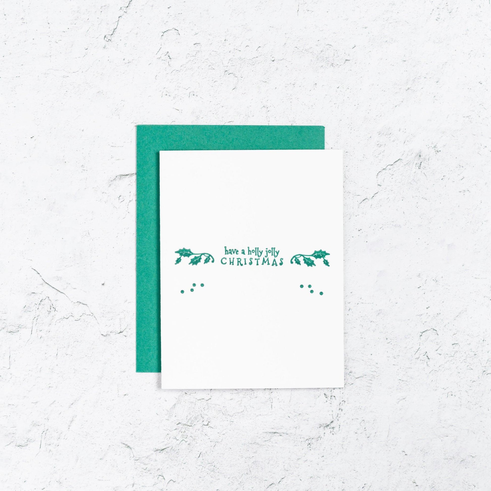 Holly Jolly Christmas Cards - With Love Paperie