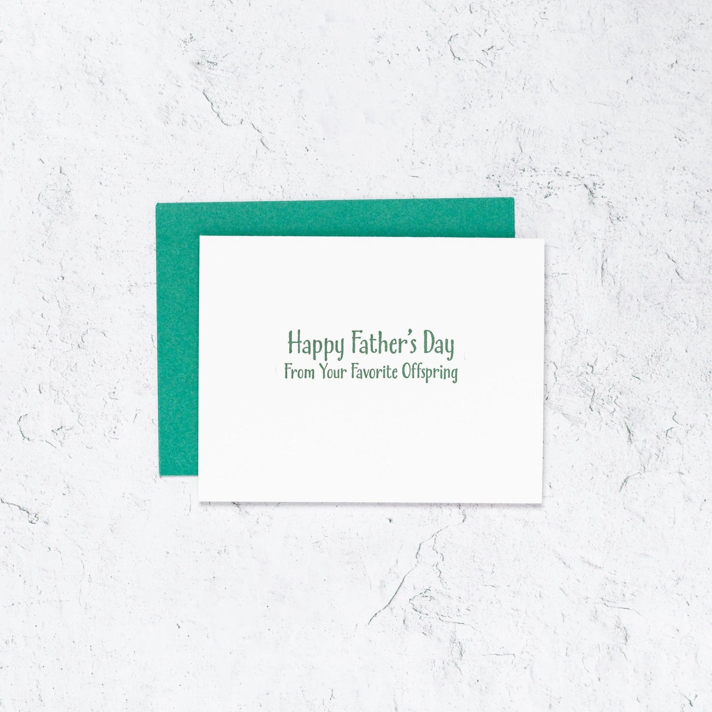 Father's Day Letterpress Card