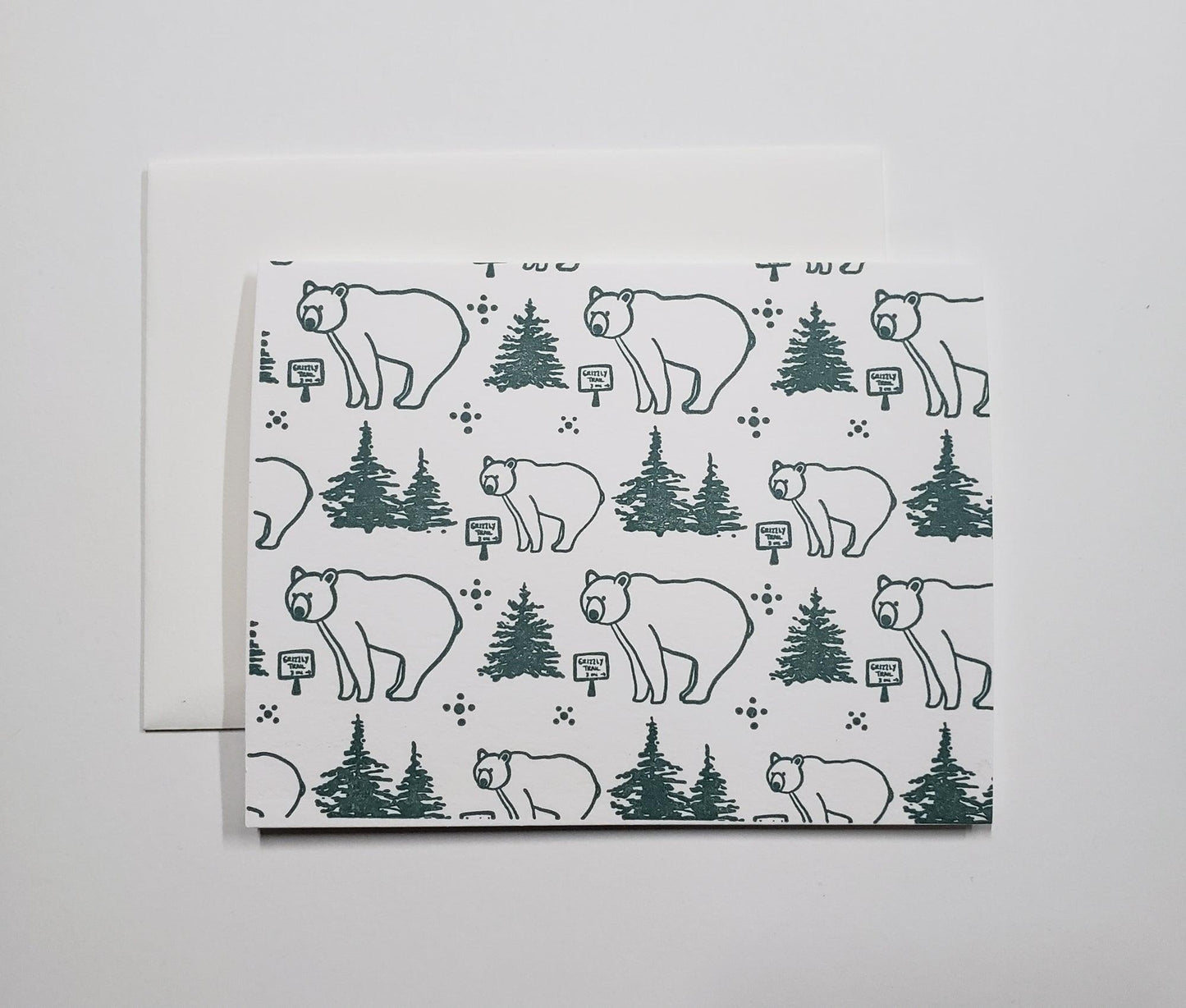Outdoor Bear Notecards - With Love Paperie