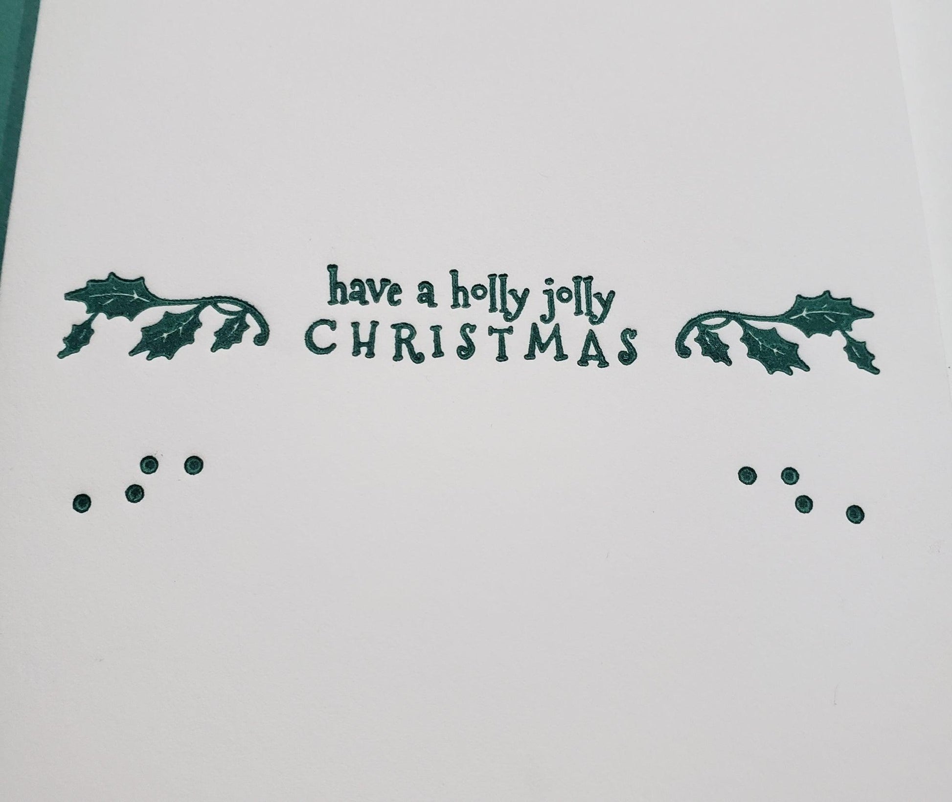 Holly Jolly Christmas Cards - With Love Paperie