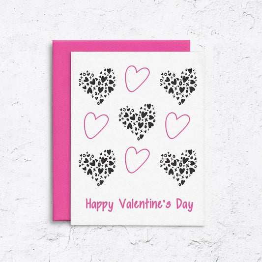 All the Hearts and Love Valentine's Card - With Love Paperie