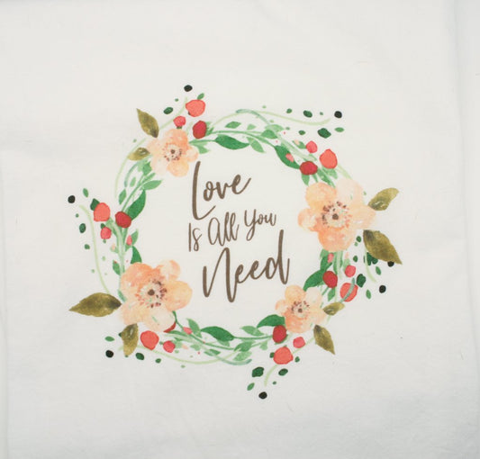 Love Is All You Need Tea Towel