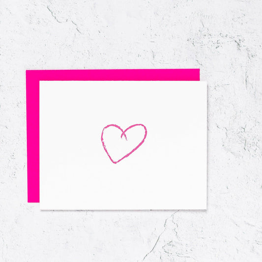 Heart Icon Notecards - With Love Paperie