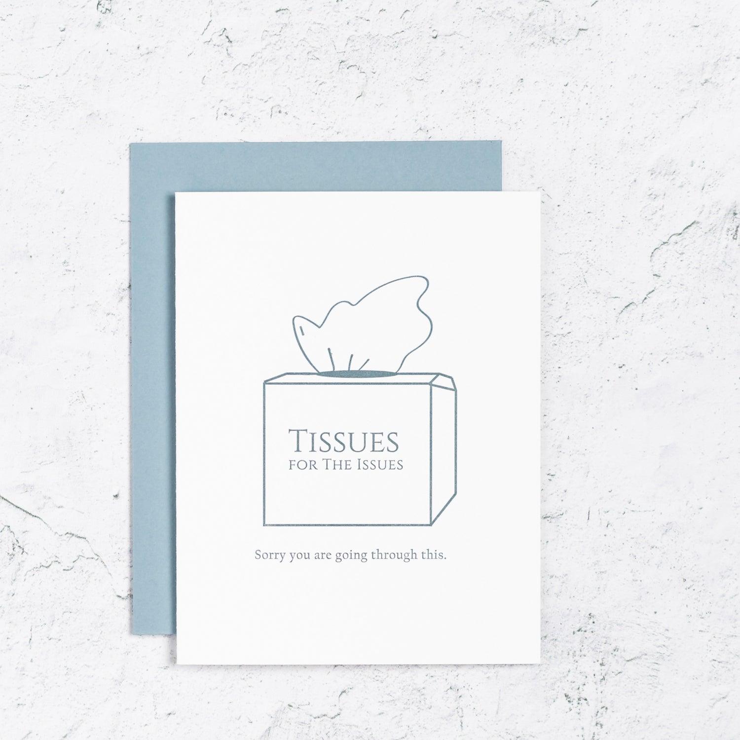 Sympathy and Empathy Letterpress Card